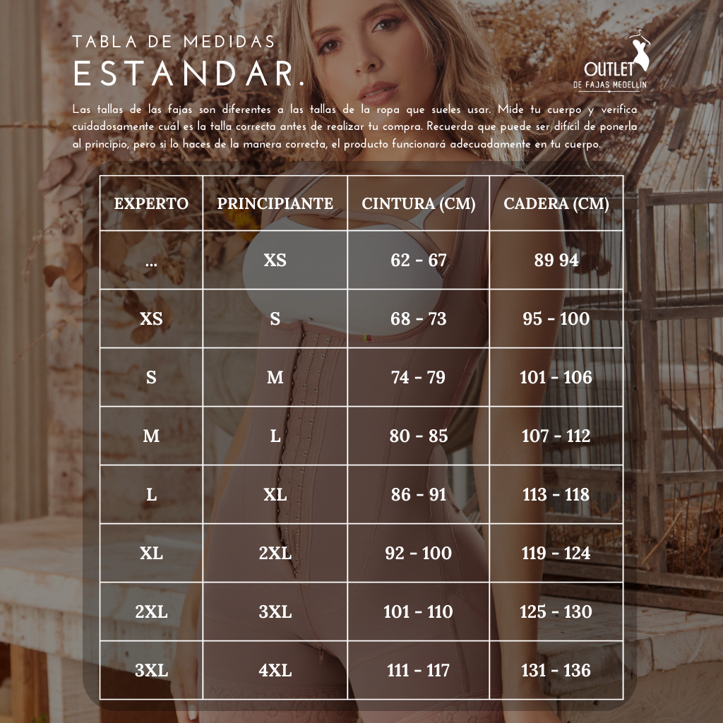 Faja con Cremallera Lateral: Fácil de Poner y Quitar BZ44