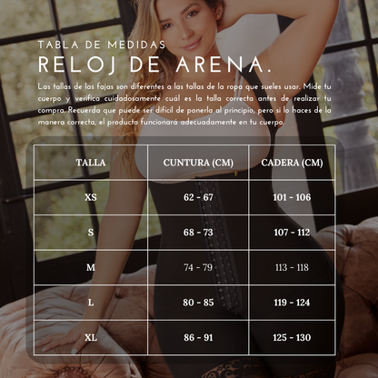Faja Reloj de Arena: Cintura Perfecta, Busto Firme BZ31